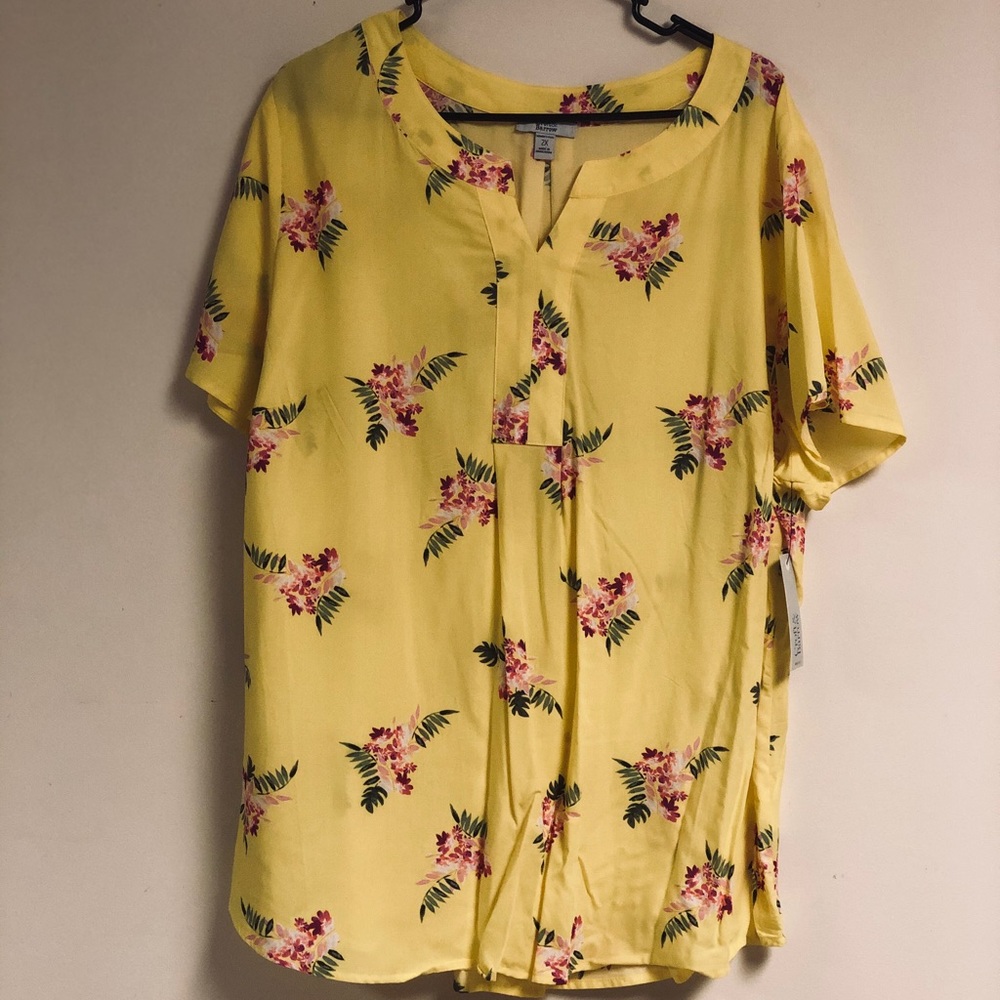 Croft & Barrow Floral Blouse